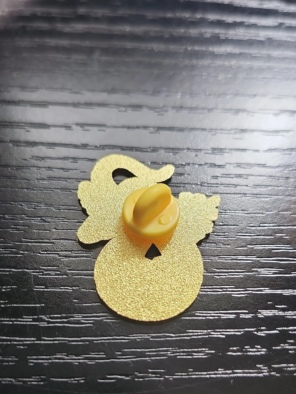 Orange Snake Enamel Pin